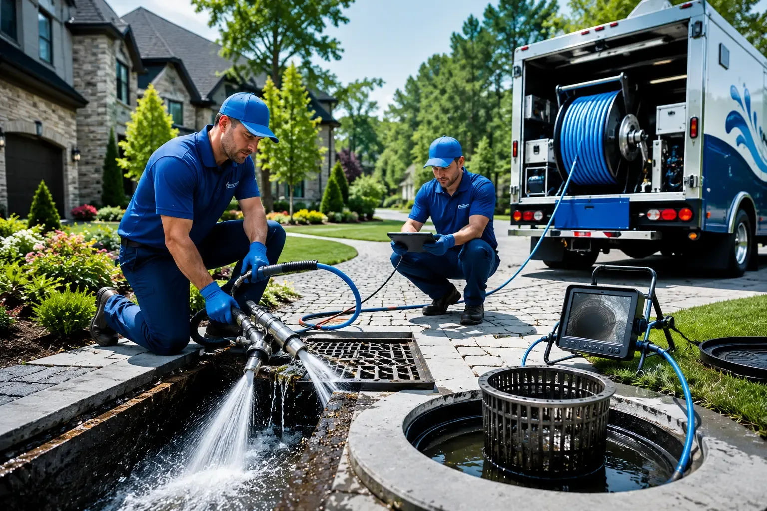 Local outdoor drain cleaning professionals in Clements, MD